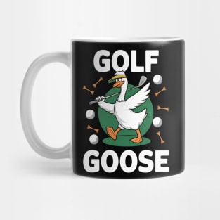 Golf Goose – Funny Animal Golf Mug